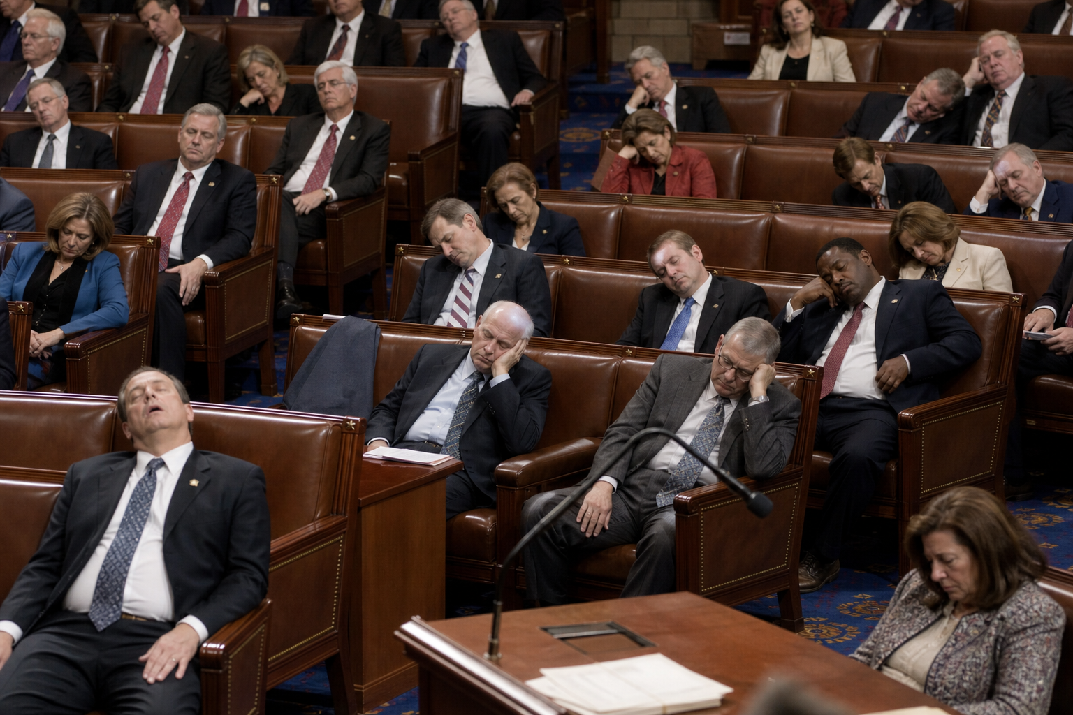 Congress Approves Mandatory National Napping Program